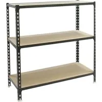 PROREGAL Schwerlastregal Baby Muli 90 x 110 x 30 cm - Robustes Steckregal mit 3 Fachböden und einer Traglast von bis zu 200 kg pro Ebene, ideal für Werkstatt und Lager. Einfache Montage und verstellbare Fachböden sorgen für hohe Flexibilität.