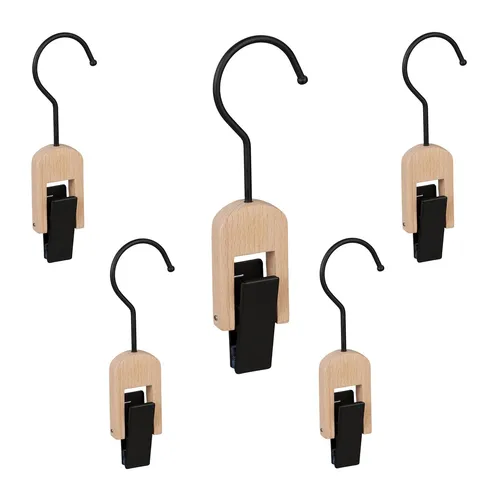 Klemmhaken Klammerhaken Aufhängeset Stiefelclips rutschfest gummiert 10 Stück