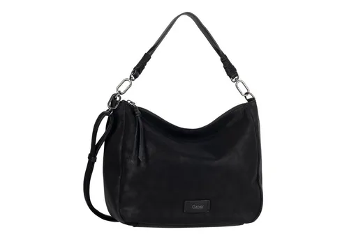 Gabor Beuteltasche Lida Schwarz, Hobo Bag L - Handtaschen mit elegantem Design, abnehmbaren Schulterriemen und praktischem Stauraum für den Alltag. Ideal für modebewusste Frauen, die Funktionalität und Stil schätzen.