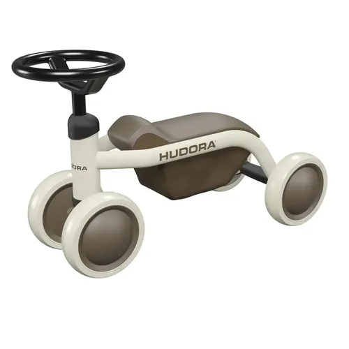 HUDORA Laufrad Steppy - Hochwertiges Lauflernrad für Kinder - Kinderfahrzeuge mit hoher Kippstabilität und leichtem Gewicht von nur 2,5 kg. Ideal für Kinder ab 1 Jahr, bietet es sicheren Fahrspaß und Stauraum für Spielzeuge.