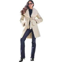 Heine Übergangsmantel in Beige - 40 von Heine