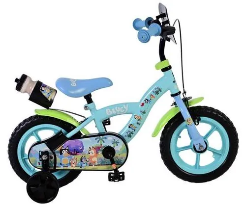 Bluey Kinderfahrrad 12 Zoll – Leichtmetallfelgen – Blau