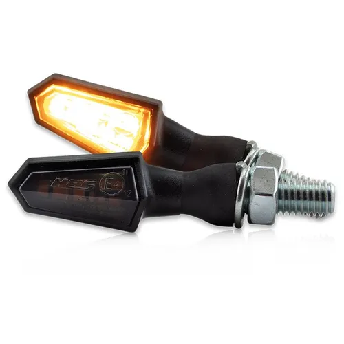 LED-Blinker PIKE schwarz M8