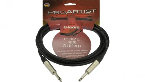 KLOTZ Pro Artist Kabel instrumentalny Audio Jack 6,3mm Mono (wtyk / wtyk) 3m