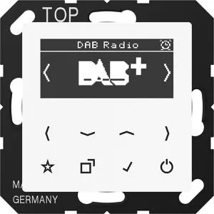 Jung DABAWW Smart Radio DAB+ Alpinweiß