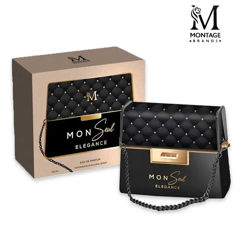 Montage Mon Seul Elegance Damen Duft Parfüm edp 100ml - Eau de Parfum für Damen mit einem einzigartigen Handtaschen-Flakon. Frisch & würziger Duft, der Weiblichkeit unterstreicht – ideal für jeden Anlass.