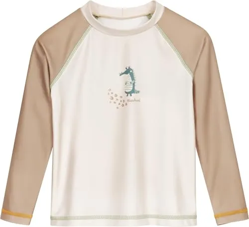Playshoes Unisex Kinder Langarmshirt Rash-Guard-Shirt Wildtiere, 74-80 - Rashguard für Jungen mit hohem UV-Schutz UPF 50+, ideal für Sommertage am Meer. Leicht, elastisch und atmungsaktiv, bietet es ein angenehmes Tragegefühl und schnelltrocknende Eigenschaften.