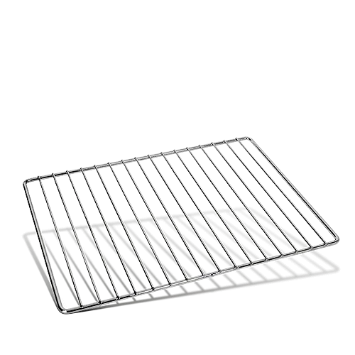 SMOKI Flachrost 34x25cm, verchromt - Gitter aus verchromtem Stahl, spülmaschinenfest und langlebig, ideal für Grillliebhaber und Hobbyköche.