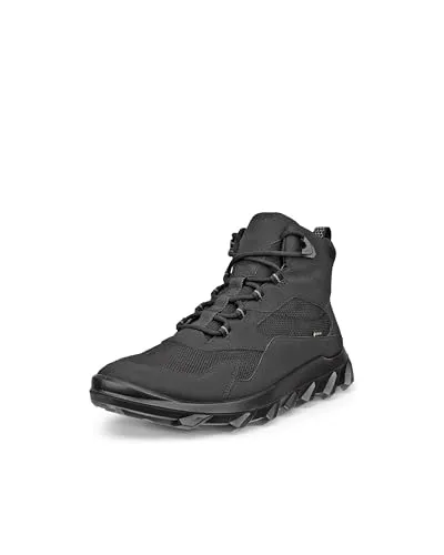 Ecco Herren Mx Hiking Boot - Atmungsaktiver und wasserdichter Wanderschuh - Wanderschuhe, gefertigt aus Premium-Textil mit GORE-TEX Technologie für Atmungsaktivität und Wasserdichtigkeit. Anatomisch geformt für optimalen Komfort und Stabilität.