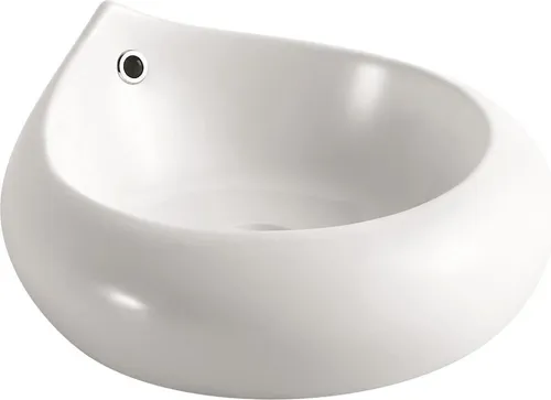 Beitz & Walz AqvaCeramica Aufsatzbecken 470 x 460 mm weiß