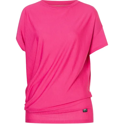 Super.Natural W Yoga Loose Tee pinky rose (43H) M von super.natural
