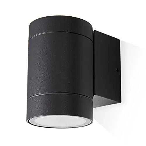 Paco Home Wandlampe Modern Anthrazit IP54 - Wandleuchte für Innen und Außen, wetterfest mit IP54, ideal für stilvolle Garten- und Fassadenbeleuchtung.