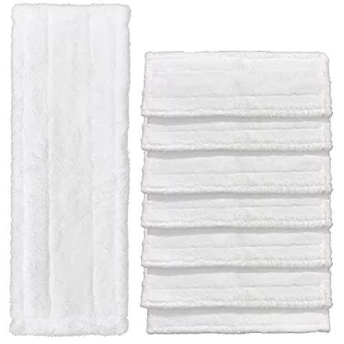 Pack Bodentücher Für Kärcher Dampfreiniger Easyfix Sc 2, Sc 3, Sc 4, Sc 5, Waschbare Ersatztücher Als Zubehör, Wiederverwendbar & Saugstark 8