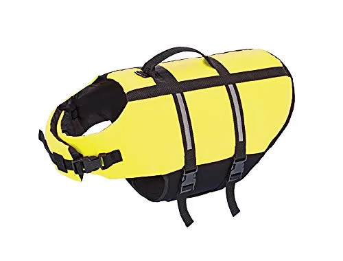 Nobby Hunde Schwimmhilfe, neon gelb, XS, 25 cm, 1 Stück