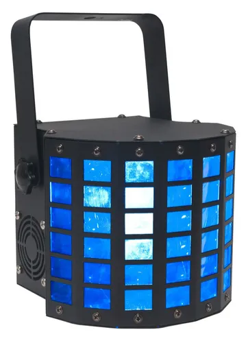 ADJ Mini Dekker LED-Effekt - Licht & Bühne – DMX-512 LED-Effekt mit 48 Linsen, 10-Watt RGBW Quad LEDs und 7 Betriebsarten für beeindruckende Lichtshows.