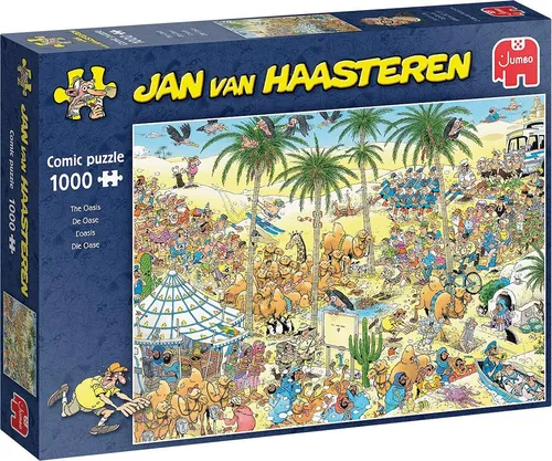 Jan Van Haasteren, Die Oase, Puzzle 1000 Teile von JUMBO