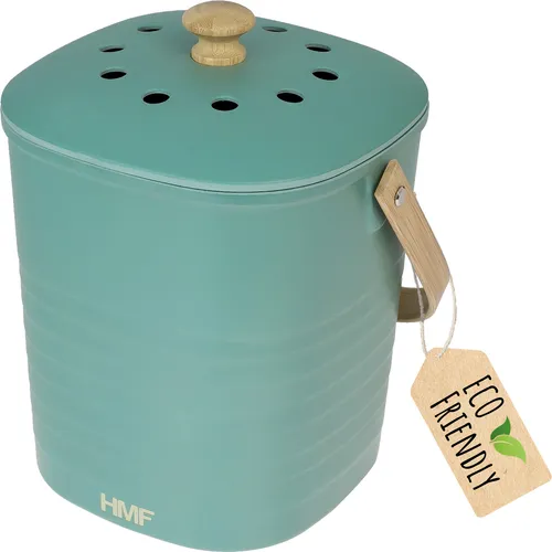 HMF Nachhaltiger Biomülleimer 3780 in grün von HMF