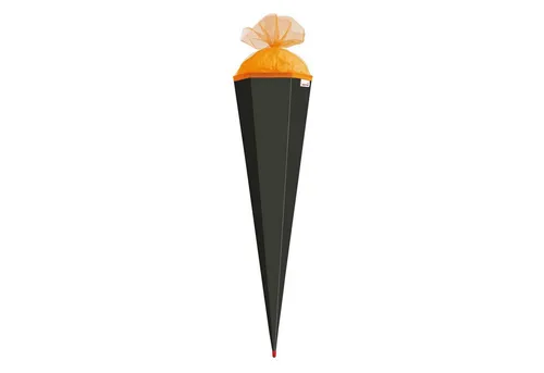 ROTH Bastelschultüte mit Verschluss, 850 mm, schwarz