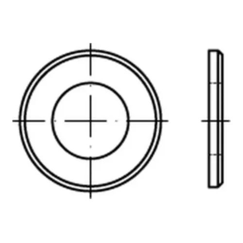 Reyher  Scheiben DIN 125 St. 140 HV B 4,3 vz (200 Stück)