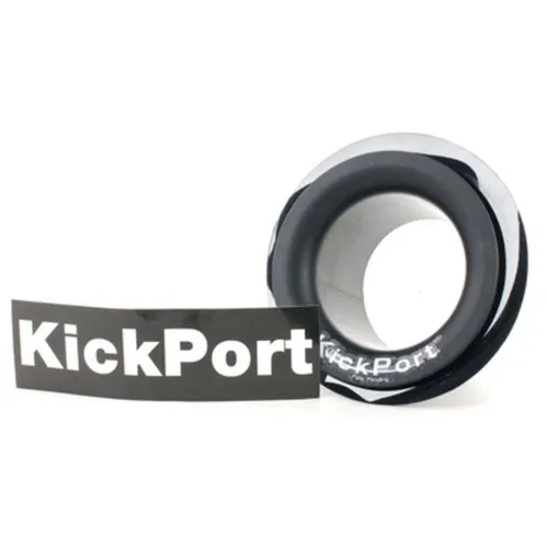 Kick Port Bass Drum Insert Booster Black - Bass Drum Einsatz/Booster für Felle, verstärkt tiefen Bass und verbessert den Klang Ihrer Bass Drum, ideal für Musiker, die den Sound optimieren möchten.