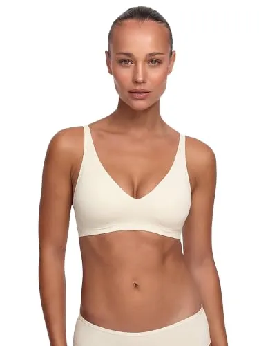 Cfab Push Up BH Damen ohne Bügel – Nahtlos & Atmungsaktiv