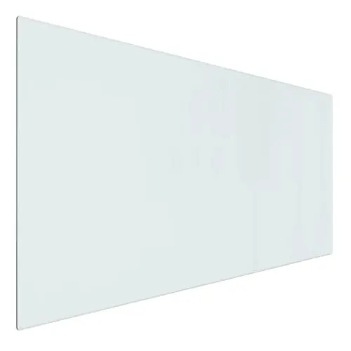 vidaXL Kaminofen Glasplatte 100x50cm von vidaXL