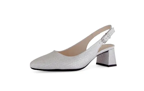 Gabor Damen Slingpumps - Elegante Absatzschuhe mit 5 cm Blockabsatz - Damen-Pumps mit hochwertigem Lederinnenmaterial und stylischem Slingback-Design für perfekten Tragekomfort bei besonderen Anlässen.