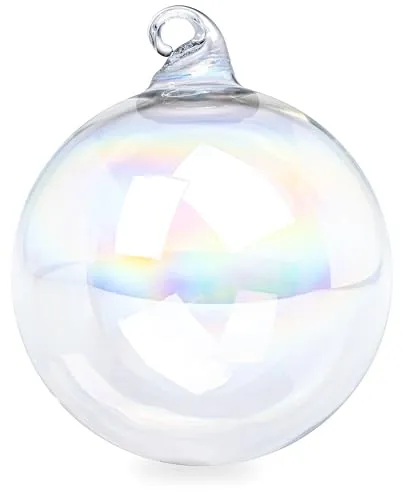 SIKORA Highlights 4er Set Christbaumkugeln aus klarem Glas von SIKORA