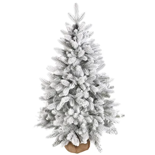 Künstlicher Weihnachtsbaum 140 cm - Dichte Schneefichte im Topf - Der 140 cm hohe künstliche Weihnachtsbaum aus hochwertiger Schneefichte überzeugt mit realistischen, dichten Zweigen und einem eleganten Topf. Ideal für festliche Dekoration in jedem Raum.