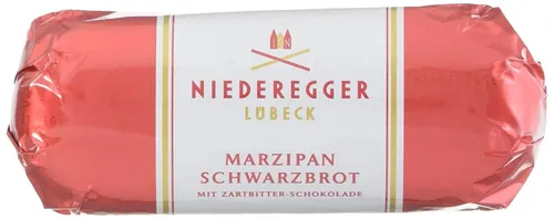 Niederegger Marzipan Schwarzbrot Überzug aus Zartbitterschokolade 48g