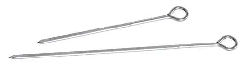 Contacto Edelstahl Fleischspieß a 12 St. 25 cm