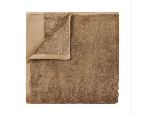 blomus Handtuch RIVA Sauna Handtuch Riva Tan 100 x 200 cm, 100% Baumwolle (66400)