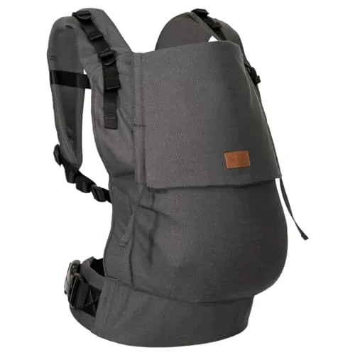 Hoppediz Buckle Toddler - Babytrage für Kleinkinder (9-25 kg) - Babytragen für Kleinkinder: Ergonomisches Design mit verstellbarem Rückenteil und Komfortfunktionen für Nähe und Geborgenheit über das erste Lebensjahr hinaus.