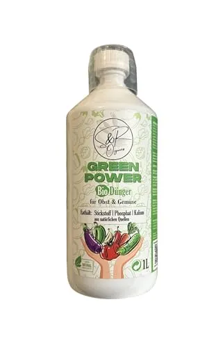 Green Power Bio Dünger für Obst und Gemüse 1 Liter