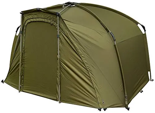 FOX Frontier Zelt - 1-Person Zelt mit herausnehmbarer Bodenplane, Moskitonetz und Sichtfenster, ideal für Camping und Outdoor-Aktivitäten, leicht und tragbar.