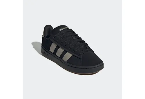 Adidas Grand Court Alpha 00s - schwarz - Sneaker mit stilvollem Retro-Look, aus Wildleder/Synthetik, Cloudfoam-Dämpfung für hohen Tragekomfort und aus recycelten Materialien für umweltfreundlichen Genuss.