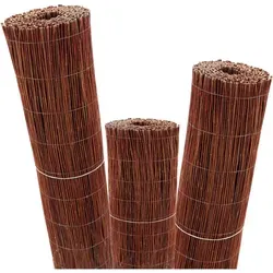 Aquagart Weidenzaun: Sichtschutzmatte aus Weiden 45m x 90 cm - Weidenzaun für Garten, Balkon oder Terrasse, langlebig und umweltfreundlich. Ideal als Sichtschutz und charmante Abtrennung, einfach zu montieren und passt sich jedem Gelände an.