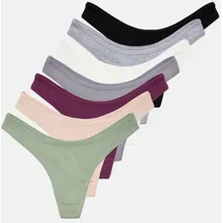 Tazzio Slip F902 (Packung, 7-St) zeitlose und moderne Damen Slips