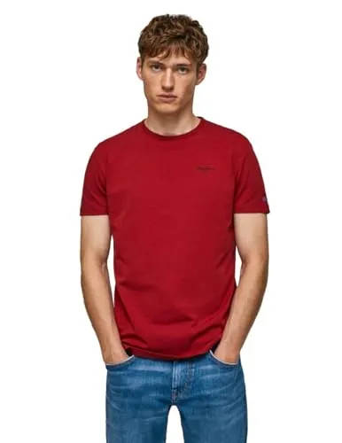 Pepe Jeans Rundhalsshirt in rugby red 285 von Pepe Jeans