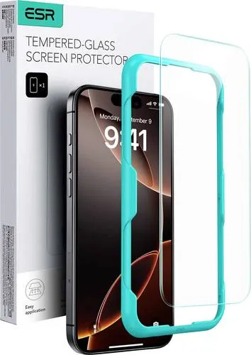 ESR Tempered-Glass Displayschutzglas Apple iPhone 16 Pro 1 St. Anti-Fingerprint, kratzfest 1D76500301