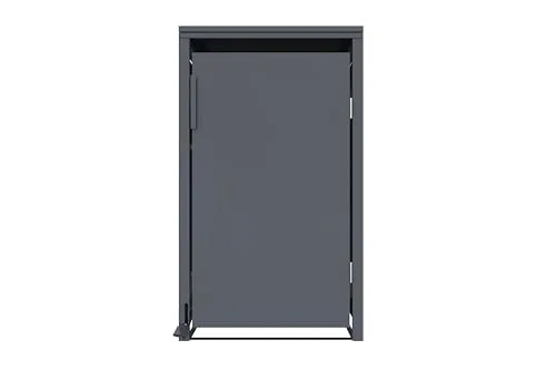 Mülltonnenbox Anthrazit für 1 Tonne 120 und 240 Liter