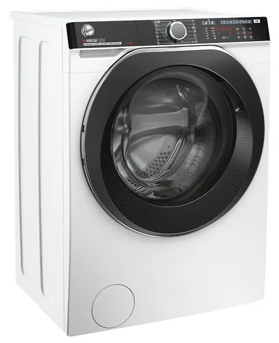 Hoover H-WASH 500 HWP 411AMBC/1-S Waschmaschine - Waschmaschine mit 11 kg Füllmenge, Eco-Power Inverter Motor und ActiveSteam für mühelose Pflege und optimale Reinigung. Steuerung per hOn App, Wi-Fi und Bluetooth.