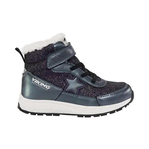 Produktbild Viking Kinder Equip Star Warm WP 1V Sl Schuhe (Größe 25, schwarz)