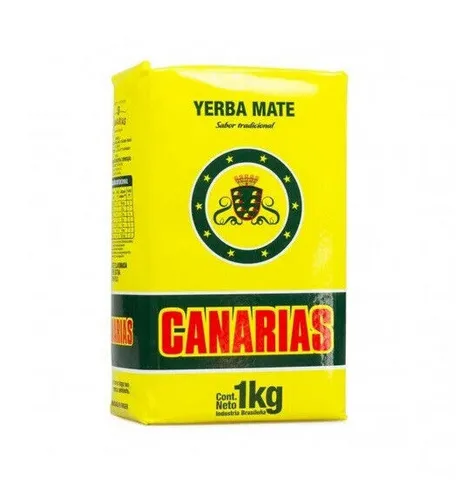 Canarias 1kg Yerba Mate Tee in grün von Canarias