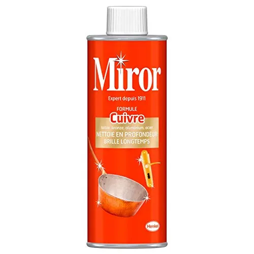 Mirr Reinigungsmittel, Kupfer, Messing und Bronze, 250 ml