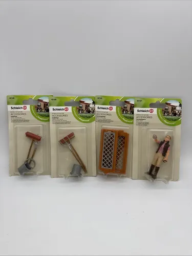Schleich 42137 Pferdepflegerin und mehr Konvolut NEU & OVP
