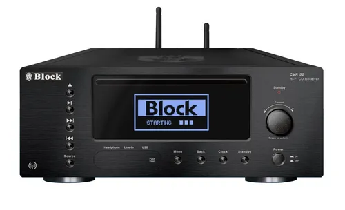 Block CVR-50 Kompaktanlagen in diamantsilber