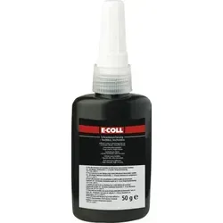 Schraubensicherung rot hochfest, hochviskos silikonfrei 50ml Flasche - rot