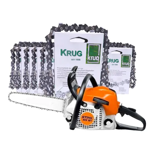 Stihl MS 182 Motorsäge Set mit 20 Profi C Sägeketten