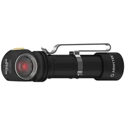 Armytek Wizard C2 WR - Warmweiss & Rotlicht LED Stirnlampe mit Akku - Taschenlampen für vielseitige Anwendungen, mit warmweiss und Rotlicht für optimale Sicht bei Nacht.